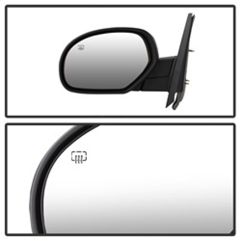 SPYDER xTune 07-14 Chevy Silverado Power Heated Mirror - Left MIR-03CS07-PW-L 9938658