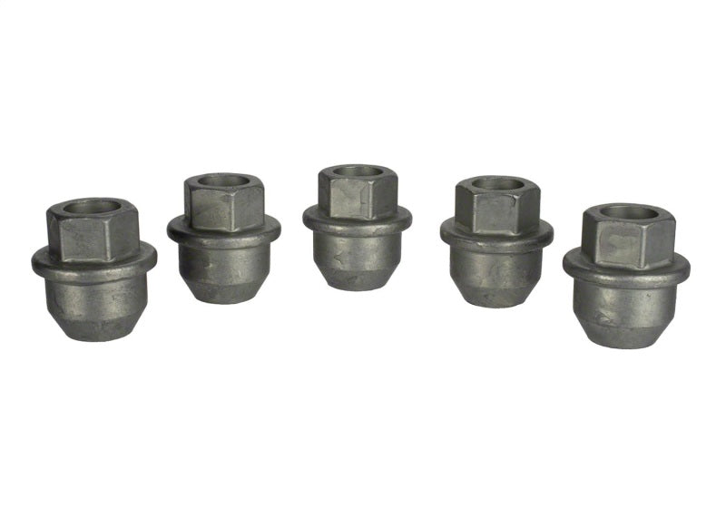 Ford Racing 05-14 Mustang 1/2in -20 Thread Cone Seat Open Lug Nut Kit (5 Lug Nuts) M-1012-H