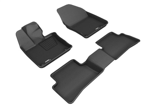 FR SPORT 3D MAXpider 2019-2020 Lexus UX Kagu 1st  & 2nd Row Floormat - Black L1LX06601509