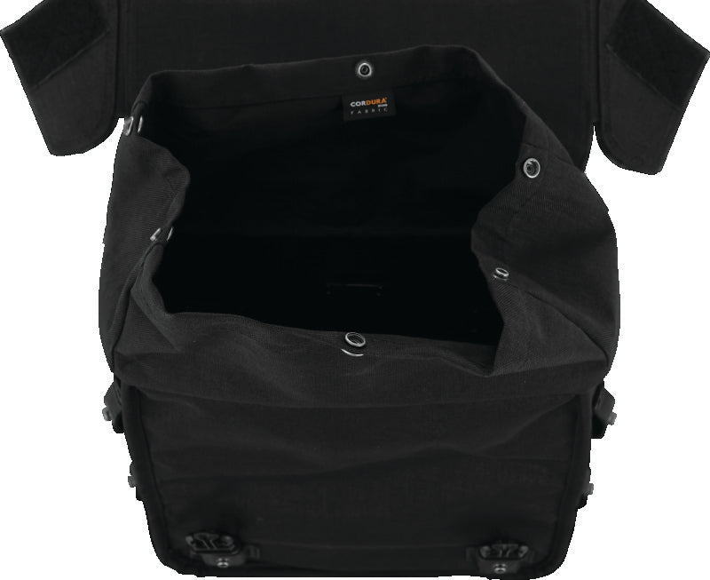 Burly Brand Throw Over Saddlebag - Black B15-1002B