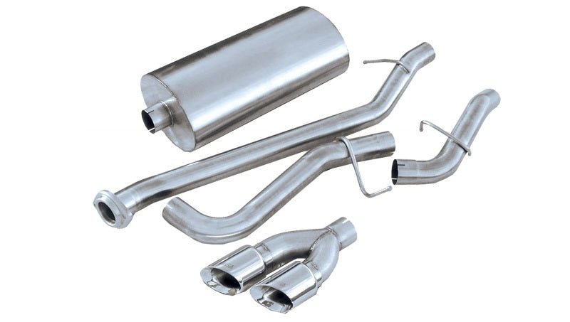 Corsa Performance 02-07 GMC Sierra Reg. Cab/Short Bed 1500 4.8L V8 Polished Sport