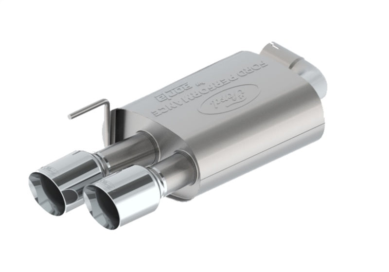 Ford Racing 2024 Mustang 5.0L Touring Non-Active Cat-Back Exhaust w/GT Valance - Chrome Tip M-5200-M5TCV
