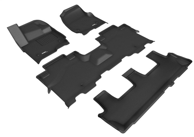 3D MAXpider18-24 Ford Expedition 8-Seat Kagu Black R1 R2 R3 L1FR12401509