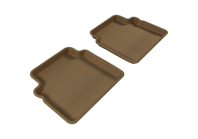 3D MAXpider 2007-2011 Chevrolet Aveo Kagu 2nd Row Floormats - Tan L1CH00821502