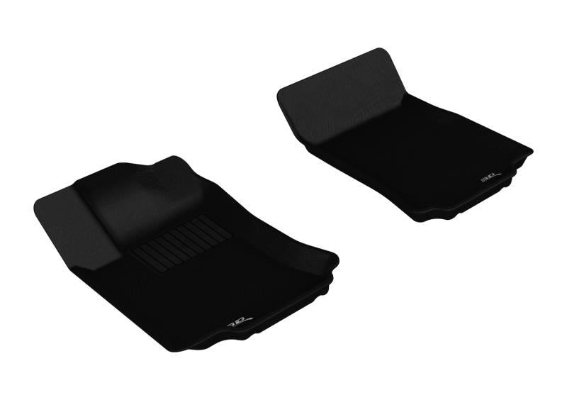 3D MAXpider 2006-2012 Mercedes-Benz R-Class W250 Kagu 1st Row Floormat - Black L1MB04911509