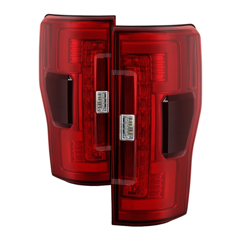 Spyder 17-18 Ford F-250 Super Duty (Excl LED Models) LED Tail Lights -Red Clr (ALT-YD-FS17-LED-RC) 5085603