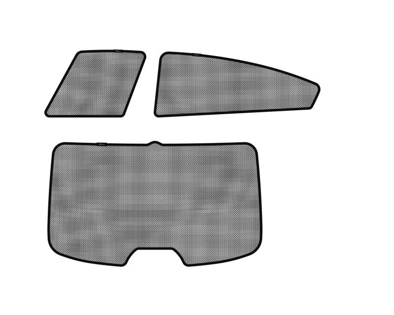 3D MAXpider 2014-2018 Kia Forte Sedan Black Sun Shades - Complete Set S1KA0170