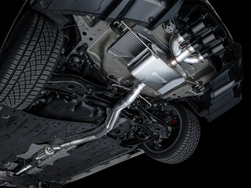 AWE Tuning 2024 Acura Integra Type S DE5 FWD Touring Edition Exhaust w/ Triple Diamond Black Tips 3015-53335