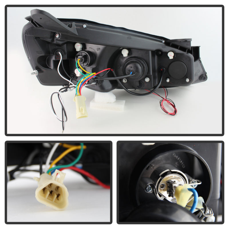 Spyder Pontiac G6 2/4DR 05-08 Projector Headlights LED Halo LED Blk Smke PRO-YD-PG605-HL-BSM 5078612