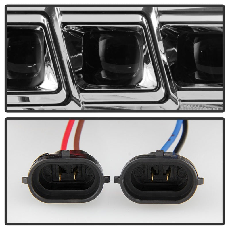 FR SPORT Spyder 16-20 Toyota Tacoma LED Model Only High-Power LED Headlights - Chrome...
