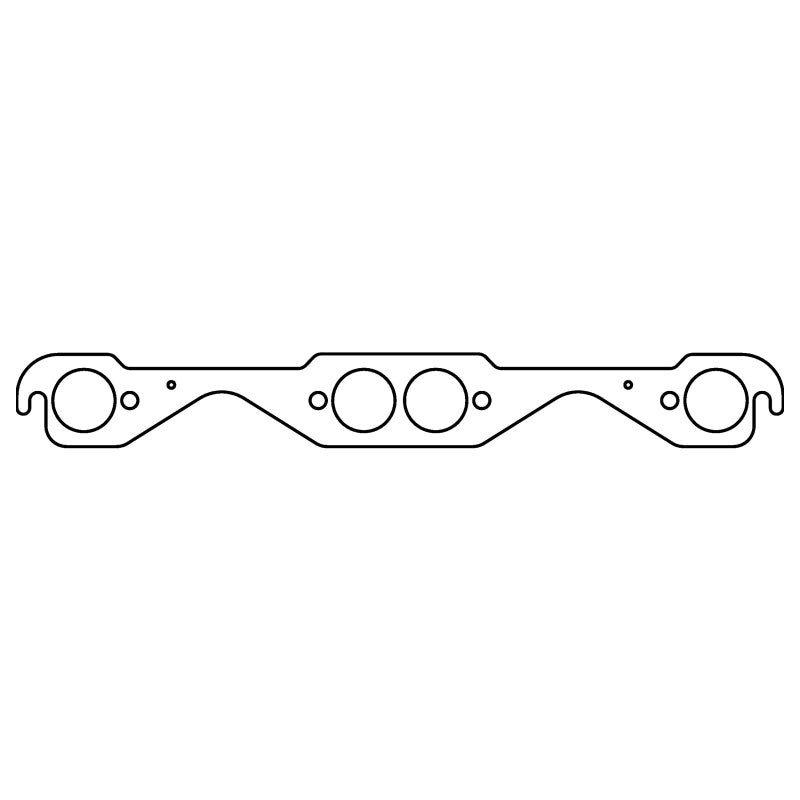 Cometic Gasket Cometic Chevy Gen1 Small Block V8 .060in Fiber Exhaust Mani Gskt Set-1.500in Round Port-23 Deg Head C5549HTS