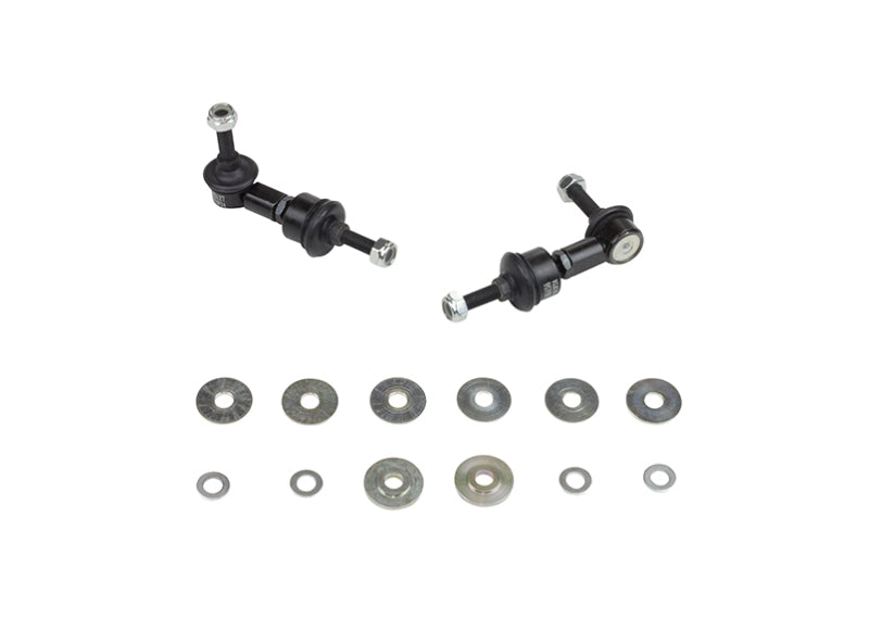 FR SPORT Whiteline Sway Bar Link Kit Heavy Duty Adj Steel Ball Nissan 240SX 1989-1998 - View 2