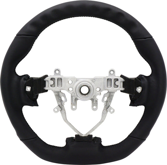FR SPORT BLOX Racing 08-14 Subaru Leather Steering Wheel Black Stitching BXSW-50000-B