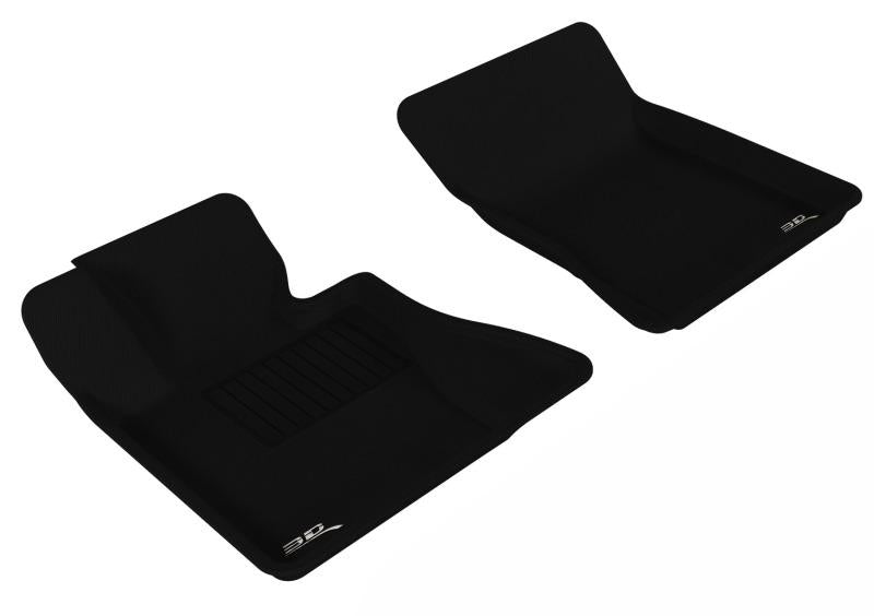3D MAXpider 2004-2010 BMW X3 E83 Kagu 1st Row Floormat - Black L1BM01211509