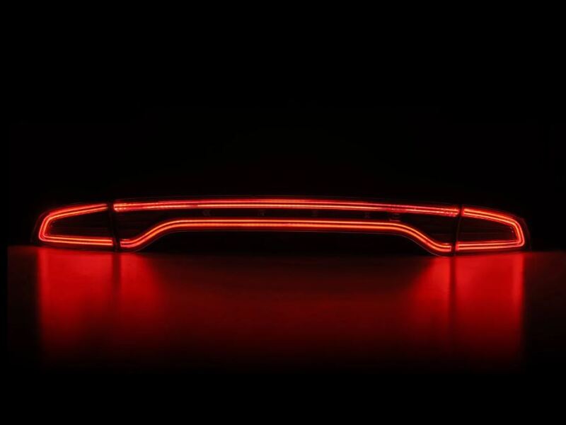 AlphaRex 15-23 Dodge Charger NOVA-Series Prismatic LED Tail Lights Chrome 642030 *Discontinued