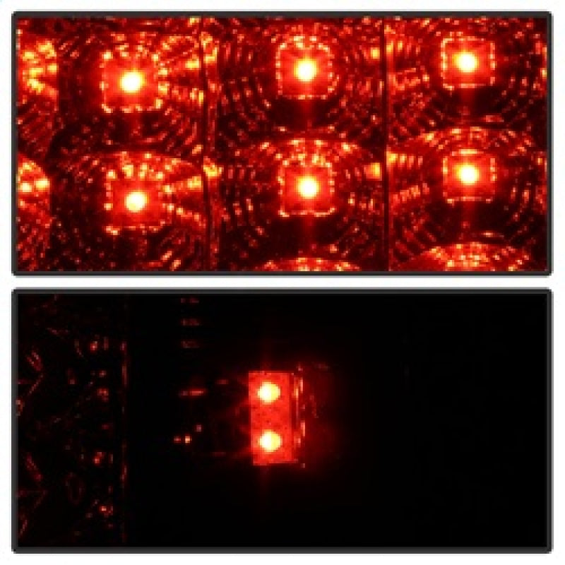 FR SPORT Spyder Jeep Grand Cherokee 07-10 LED Tail Lights Smoke ALT-YD-JGC07-LED-SM 5070227 - View 7