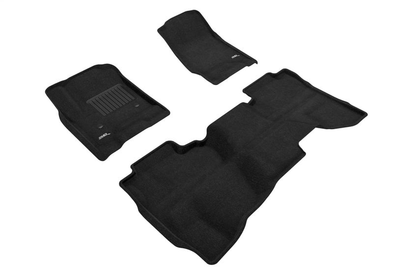 3D MAXpider 14-18 Chevrolet Silverado 1500 Double Cab Elegant Black R1 R2 L1CH03904709