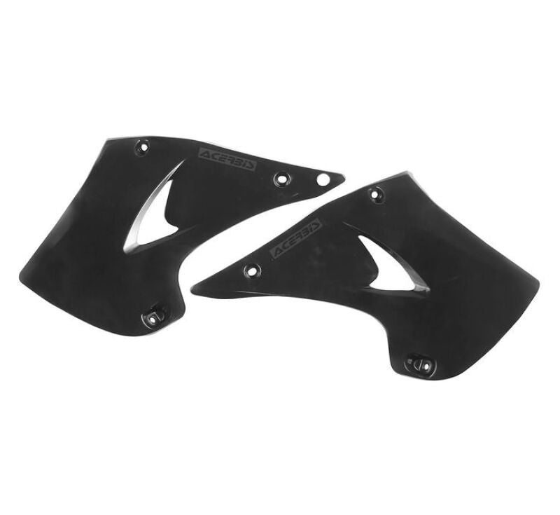 Acerbis 03-05 Kawasaki KX125/ 03-07 KX250 Radiator Shroud - Black 2043690001