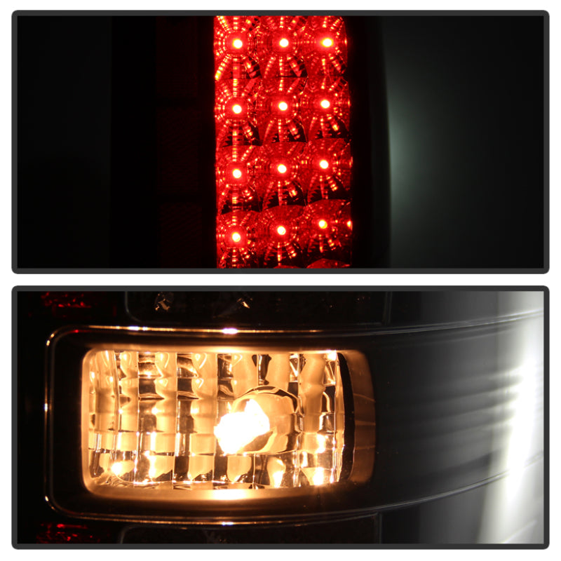FR SPORT Spyder Ford F150 09-14 LED Tail Lights Black Smoke ALT-YD-FF15009-LED-BSM 5078148 - View 3