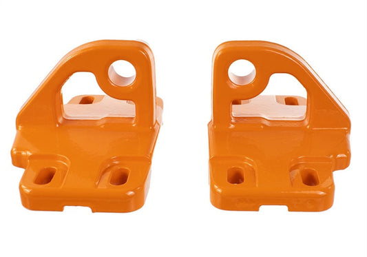 FR SPORT Ford Racing 2021+ Bronco Front Bumper Tow Hooks - Orange (Pair) M-18954-BO