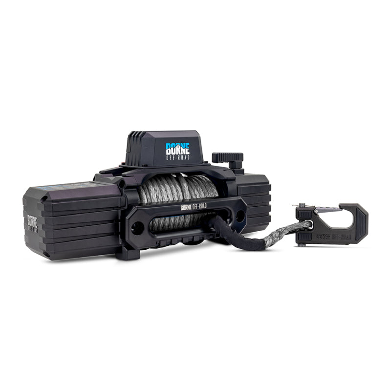 Borne Off-Road 10K Winch - Grey Synthetic Rope BNWN-10-SGR
