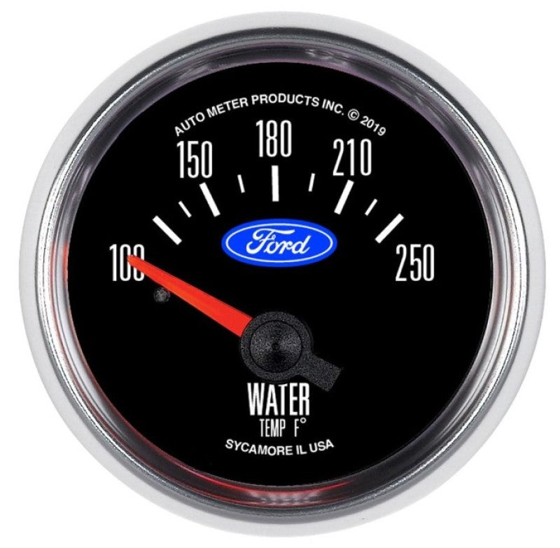 FR SPORT Autometer Ford 2-1/16in. 100F-250F Electric Water Temp Gauge 880822 - View 2