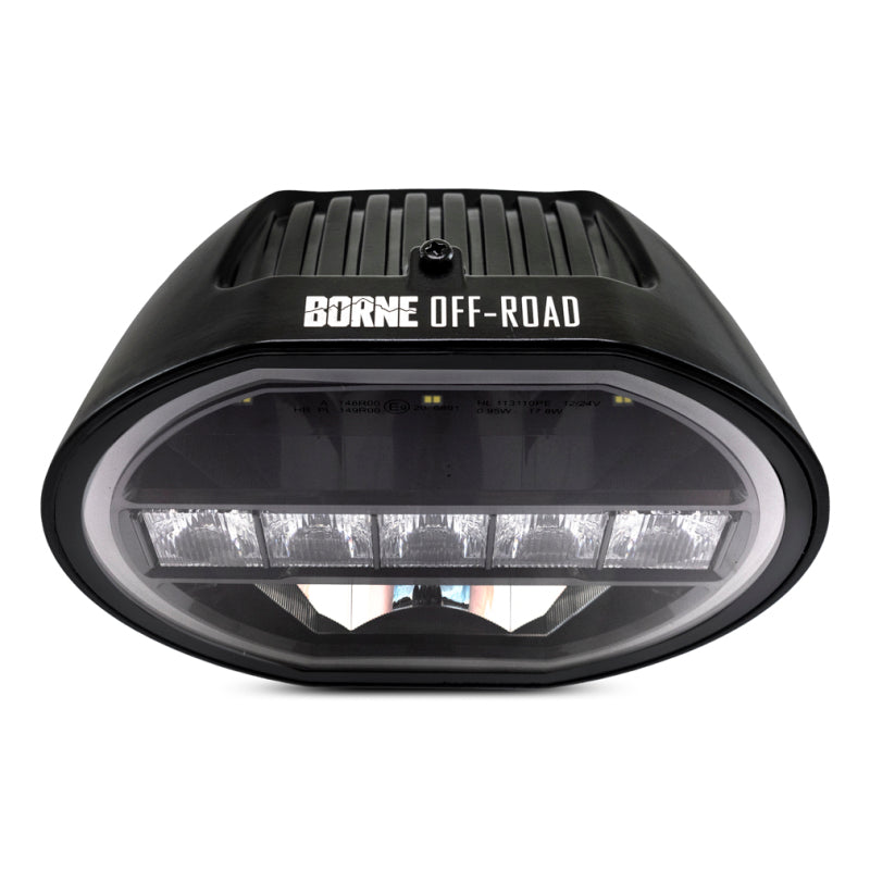 Borne Off-Road Light (Kit of 2) 7in Round BNLT-RD7-2