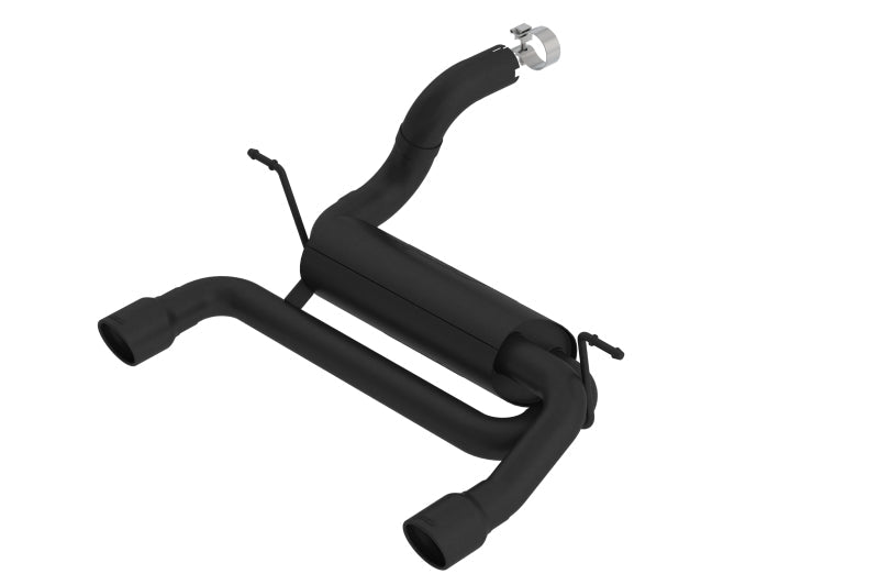 Borla 18-19 Jeep Wrangler JL/JLU 2.0L 4Cyl 2DR/4DR Touring Axle Back Exhaust w/ 3.5in Tips - Black 11962CB