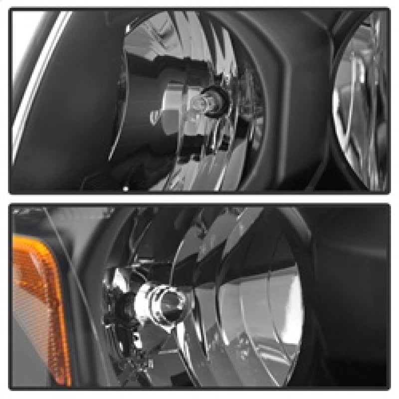 FR SPORT SPYDER Xtune Toyota 4Runner 03-05 Crystal Headlights Black HD-JH-T4R03-AM-BK 9023583 -...