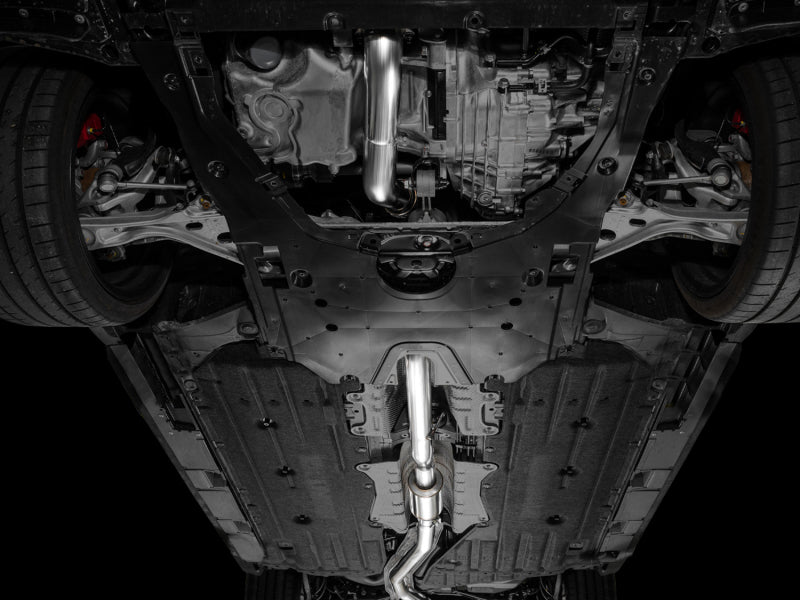 AWE Tuning 2024 Acura Integra Type S DE5 FWD Track Edition Exhaust w/ Triple Chrome Silver Tips 3020-52335