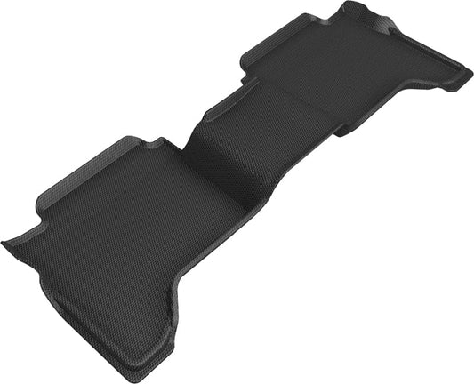 FR SPORT 3D MAXpider 2019-2020 Ford Ranger Supercrew Kagu 2nd Row Floormats - Black L1FR05021509