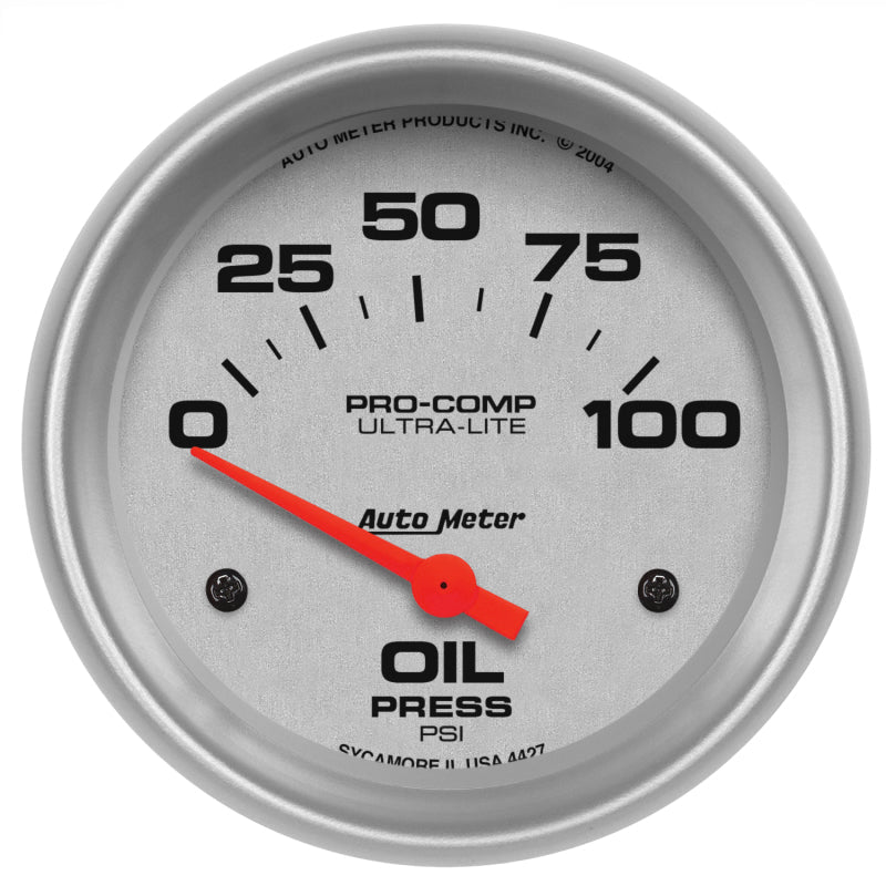 AutoMeter Ultra-Lite 67-72 Chevy Truck Dash Kit 6pc Tach / MPH / Temp / Oil / Volt 7045-UL