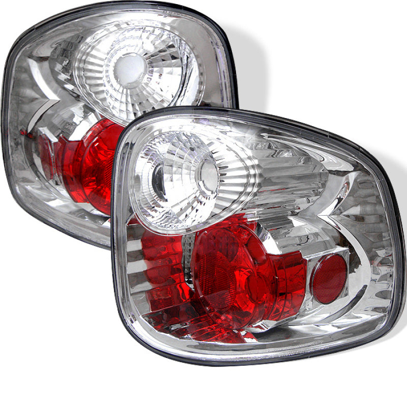 FR SPORT Spyder Ford F150 Flareside 97-03 Euro Style Tail Lights Chrome ALT-YD-FF15097FS-C 5003386