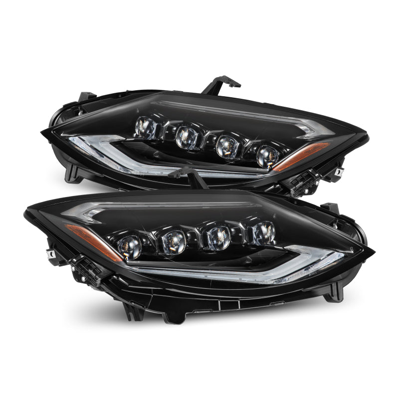 AlphaRex 23-24 Nissan Z NOVA-Series LED Projector Headlights Alpha-Blk w/Activation Light & Seq.Sig 880494 *Discontinued