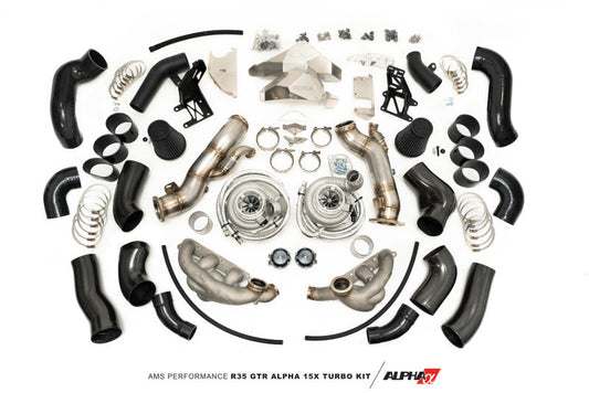 FR SPORT AMS Performance 09-21 Alpha 15X R35 GTR Turbo Kit with 1.01 A/R Housing (G35 900)...