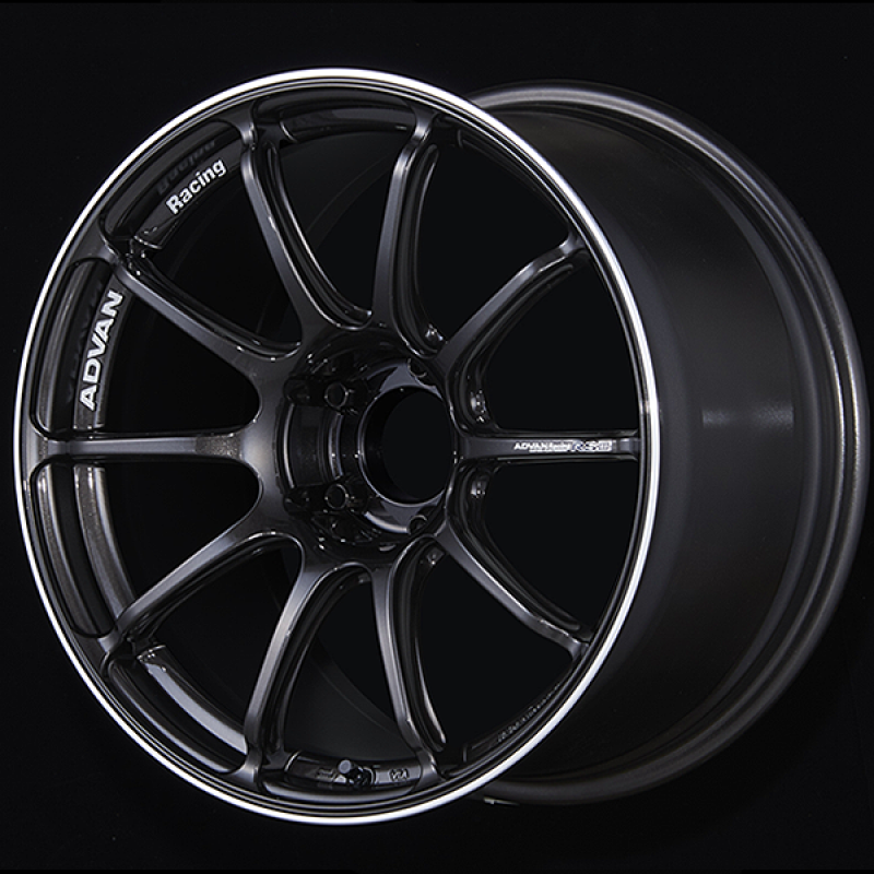 Advan RSIII 19x9.5 / +45 Offset / 5x100 / 63mm Bore / Black Gunmetallic and Ring YA39J45DBGR