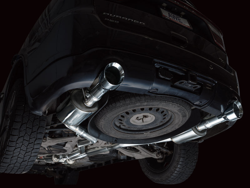 AWE Tuning 11-24 Dodge Durango 5.7L Touring Edition Exhaust w/ Chrome Silver Tips 3015-32575