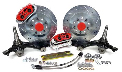 Baer Disc Brake Systems Disc Brakes, Front, Classic Series, 13 in. Cross-Drilled/Slotted Rotors - 4301677R