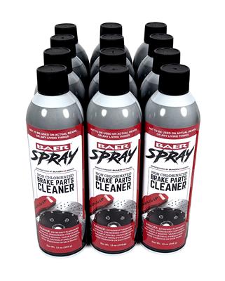 Baer Disc Brake Systems Cleaning Solution, Baer Spray, Non-Chlorinated Low VOC, 50 State Compliant - 6110029