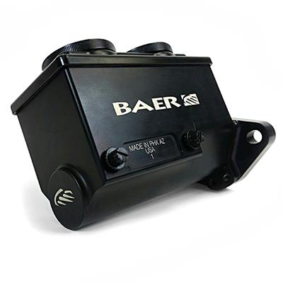 Baer Disc Brake Systems Master Cylinder, Remaster, Billet Aluminum, Black Anodized, 1.000 in. Bore - 6801273RP