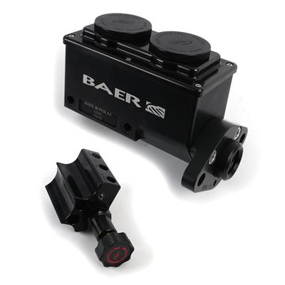 Baer Disc Brake Systems Master Cylinder, Adjustable Proportioning Valve, Black Anodized, 15/16 in. - 6805203