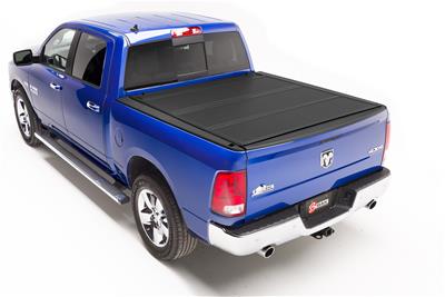 BAK Industries Tonneau Cover, MX4, Folding, Aluminum, Matte Black, Dodge, RAM, 8 ft. Truck Bed - 448204