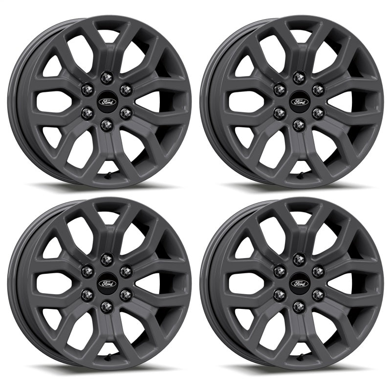 Ford Racing 2024 F-150 18x7.5in Wheel Kit - Matte Gray M-1007K-1875GA