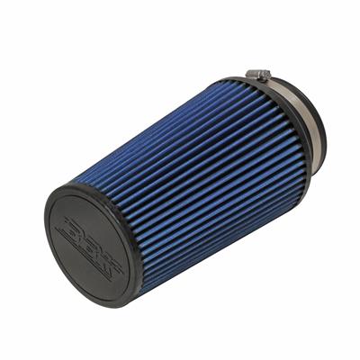 BBK Performance Air Filter, Conical Flanged, Cotton Gauze, Blue, Chevrolet, Camaro, Replacement for - 1774