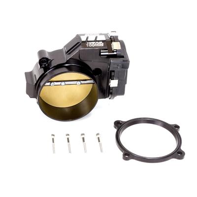 BBK Performance Throttle Body, Billet Aluminum, Black Anodized, 100mm, Dodge, Each - 1886