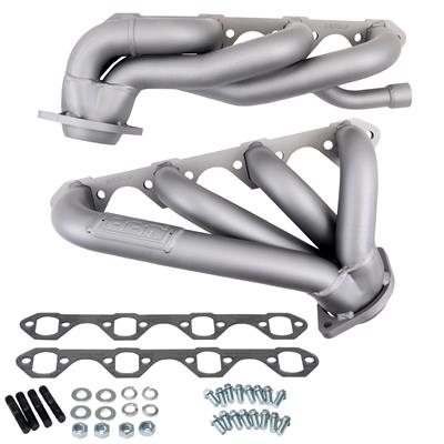 BBK Performance Headers, CNC Series Performance, Shorty, 1 5/8 in. Primaries, Stock Flange, Angle - 3511