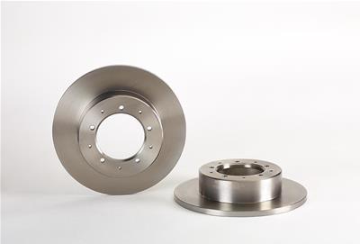 Brembo Brake Rotor, Brembo, Solid, Solid Surface, 11.42 in. Diameter, Iron, UV-Coated, Land Rover - 08531610