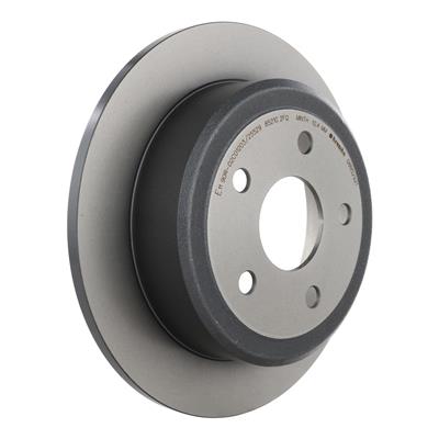 Brembo Brake Rotor, Brembo, Solid, Solid Surface, 12.44 in. Diameter, Iron, UV-Coated, Jeep, Each - 08B52921
