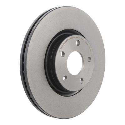Brembo Brake Rotor, Brembo, Vented, Solid Surface, 11.81 in. Diameter, Iron, UV-Coated, Ford, Each - 09946831