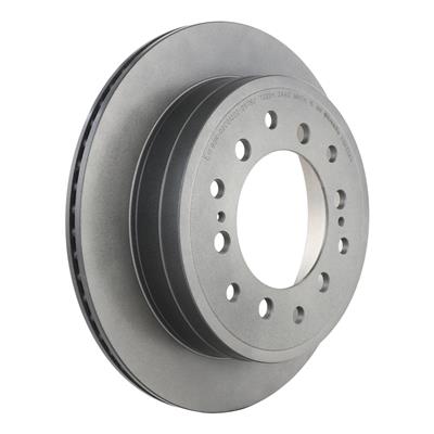 Brembo Brake Rotor, Brembo, Vented, Solid Surface, 12.28 in. Diameter, Iron, UV-Coated, Lexus, Each - 09A33411